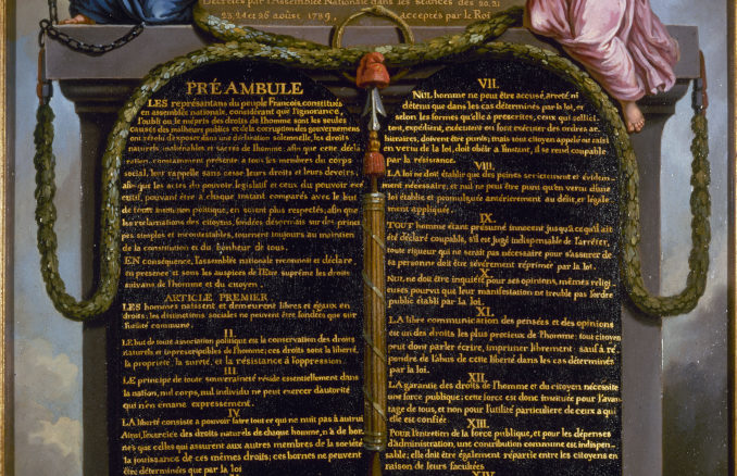 DECLARATION DES DROITS DE L'HOMME